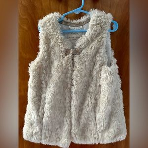 Zara Girls Outerwear Collection Fuzzy Vest